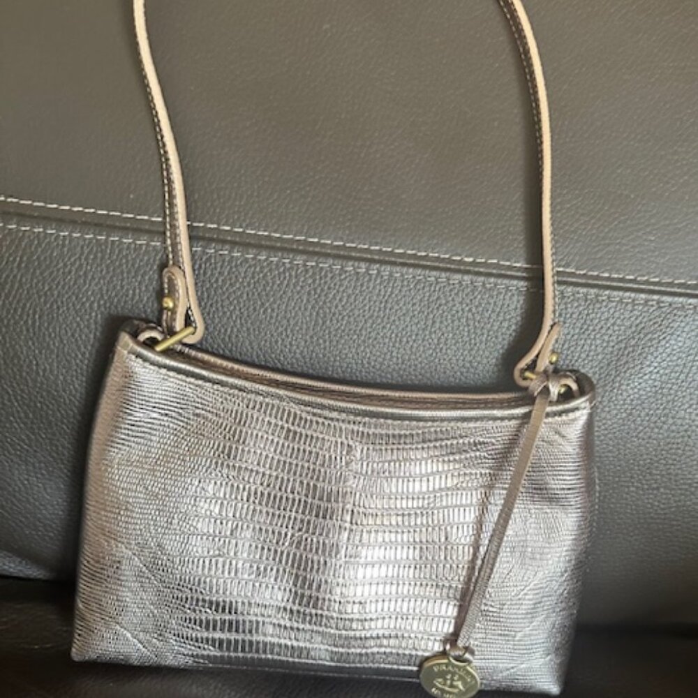 NWOT Brahmin Metallic Melbourne Shoulder Bag - Picture 4 of 13